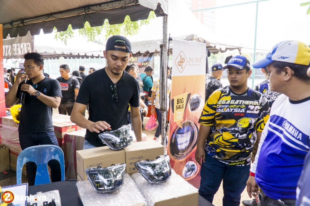Hơn 5000 biker tham gia ngày hội mega gathering y15zr malaysia tại mitc melaka