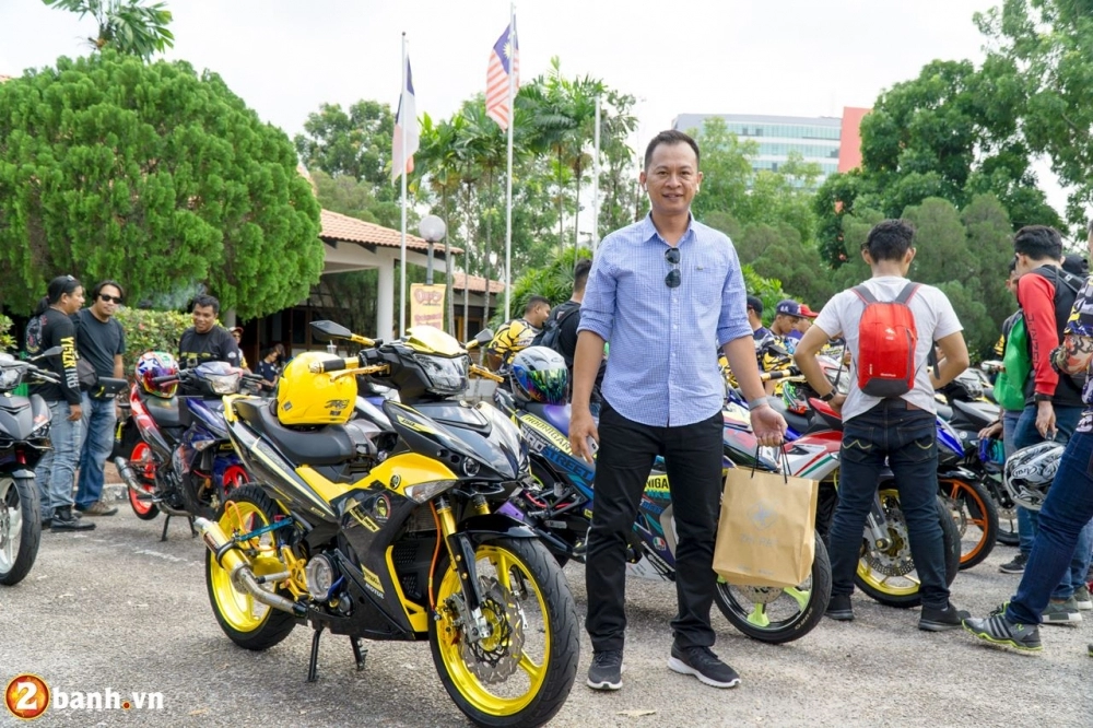 Hơn 5000 biker tham gia ngày hội mega gathering y15zr malaysia tại mitc melaka