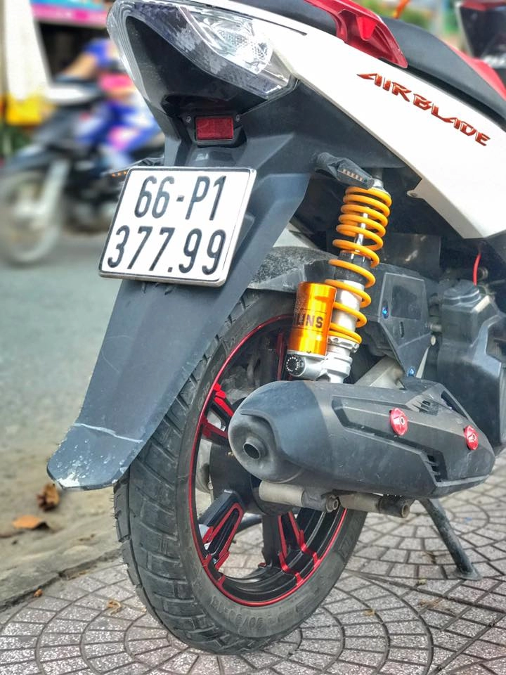 Honda air blade độ há mồm với dàn chân cực chất