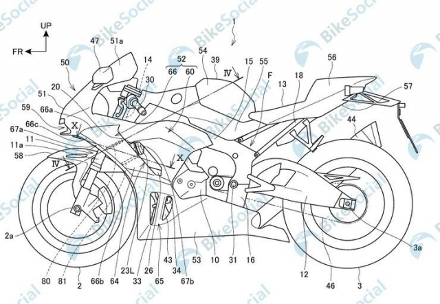 Honda cbr1000rr hoàn toàn mới đi kèm công nghệ active aerodynamics