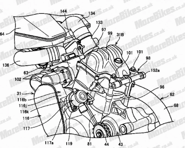 Honda đang chuẩn bị thiết kế chiếc xe v-twin siêu nạp hoàn toàn mới