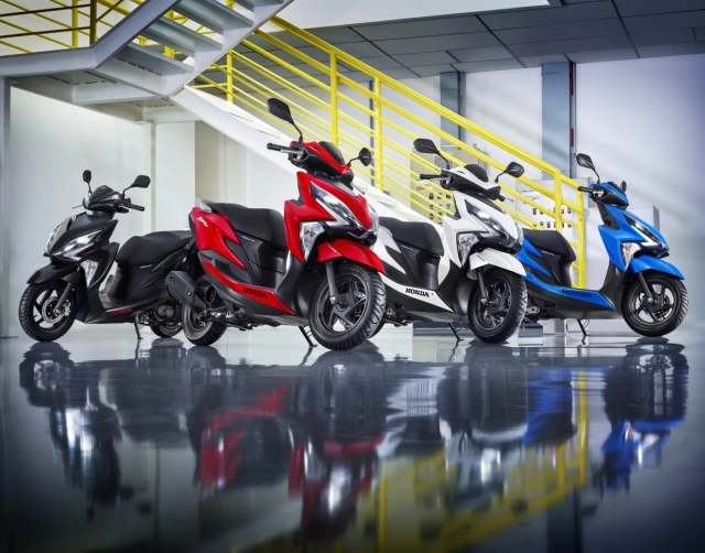 Honda elite 125 2019 trình làng tại indonesia với thiết kế thể thao