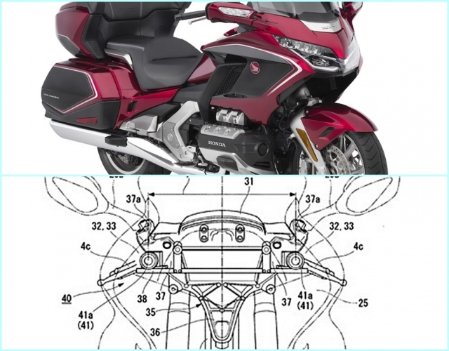 Honda goldwing hé lộ công nghệ stereoscopic camera mới nhất