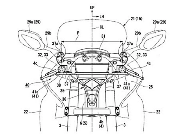 Honda goldwing hé lộ công nghệ stereoscopic camera mới nhất