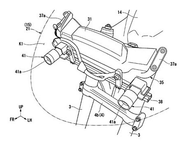 Honda goldwing hé lộ công nghệ stereoscopic camera mới nhất