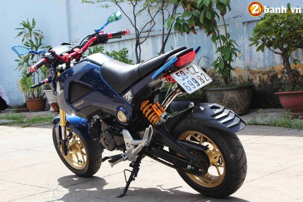 Honda msx 125 chiến binh đường phố với bản độ phá cách