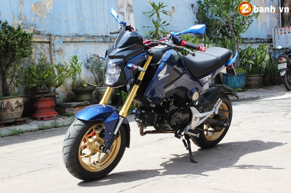 Honda msx 125 chiến binh đường phố với bản độ phá cách