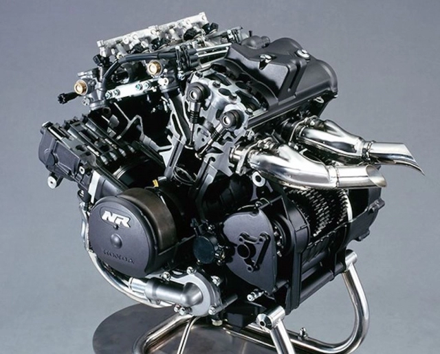 Honda nr1000 v4 2020 lộ diện thiết kế - hồi sinh công nghệ oval piston