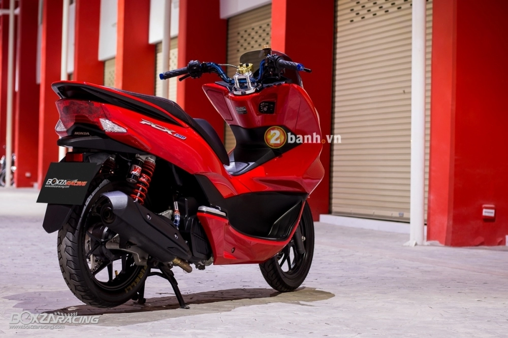 Honda pcx 150 đậm chất xa hoa với phiên bản racing