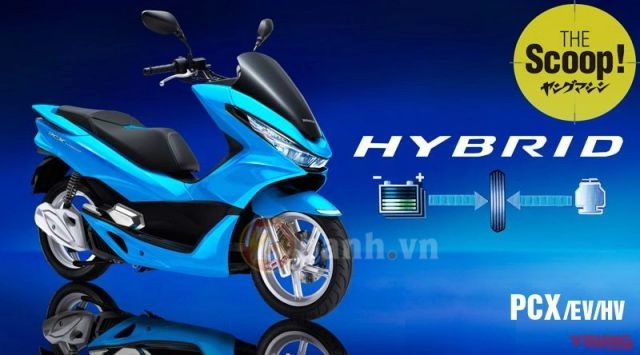 Honda pcx 150 thế hệ tiếp theo sẽ sử dụng công nghệ hybrid