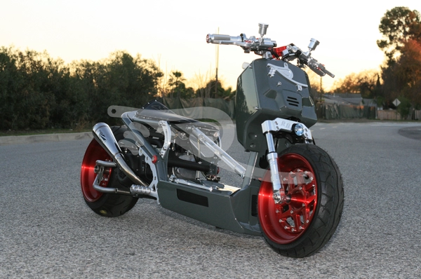 Honda ruckus zoomer qua bàn tay ruckters