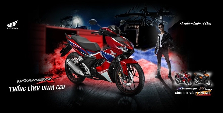 Honda vn ra mắt winner x phiên bản đường đua đầy phấn khích