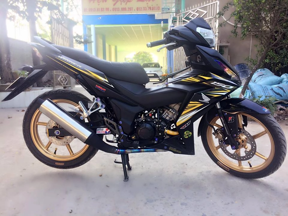 Honda winner 150 độ nhẹ nhàng đầy tinh tế