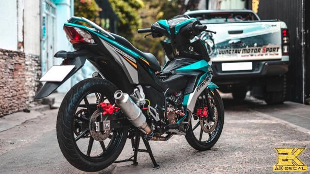 Honda winner dọn đẹp và nâng cấp máy tại minh luân sport 