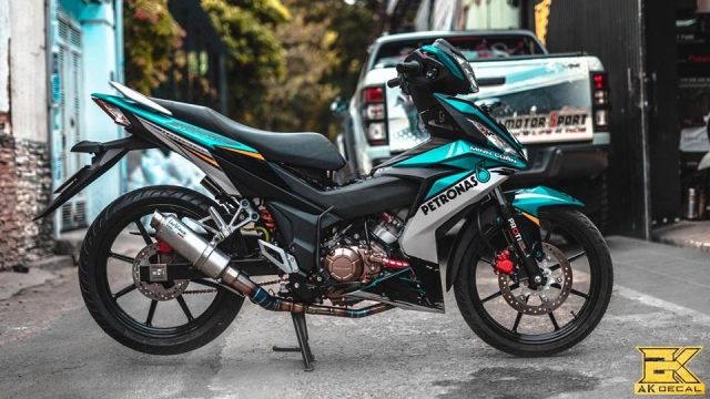 Honda winner dọn đẹp và nâng cấp máy tại minh luân sport 