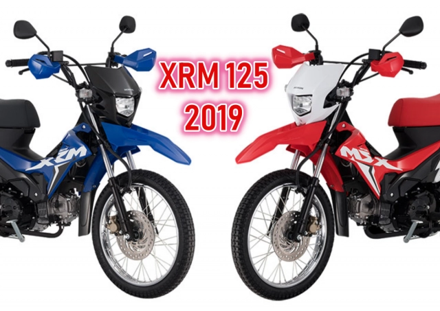 Honda xrm 125 2019 ra măt vơi săc mau mơi đây ca tinh