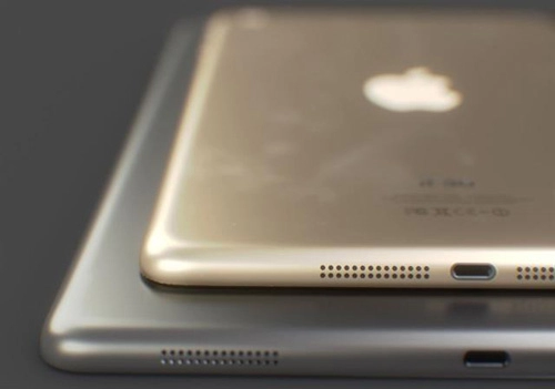 Ipad 5 và ipad mini 2 màu vàng ra mắt tháng 10