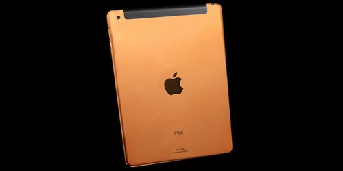 Ipad air và ipad mini retina bằng vàng thật