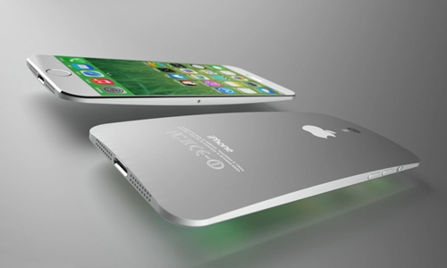 Iphone 6 concept khung kim loại mặt lưng cong