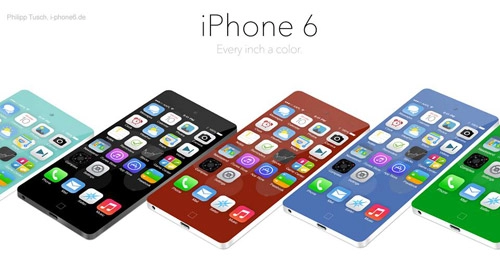 Iphone 6 concept màn hình không viền cực đẹp