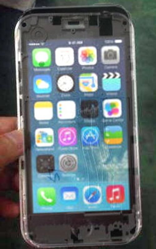 Iphone 6 lộ ảnh khung nhôm siêu mỏng