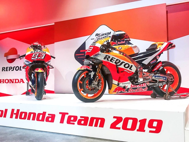 Jorge lorenzo 99 và marquez 93 chính thức chung mái nhà honda repsol ở mùa giải motogp 2019