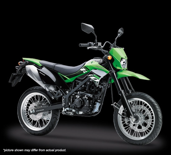 Kawasaki d-tracker 150 2019 với sắc màu mới có giá 53 triệu đồng