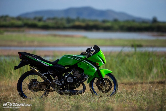 Kawasaki kips 150 độ cuốn hút với vẻ đẹp đầy hoang dại