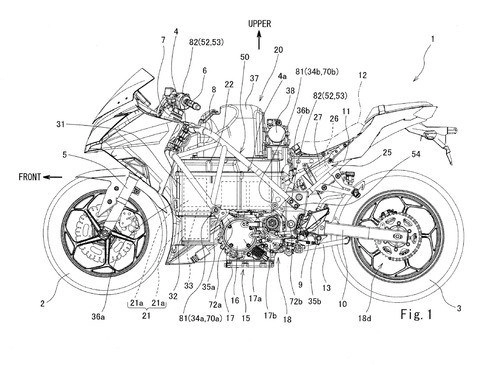 Kawasaki lộ diện bảng thiết kế xe máy điện dự kiến ra mắt vào cuối năm nay 2019