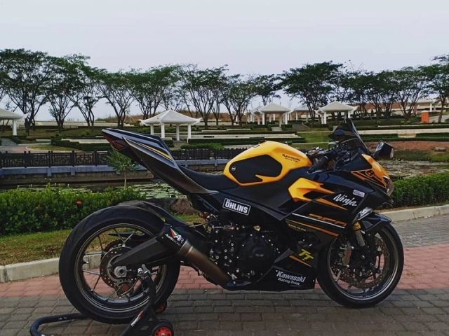 Kawasaki ninja 250 độ khủng với dàn chân chất hơn cả đàn anh 1000cc