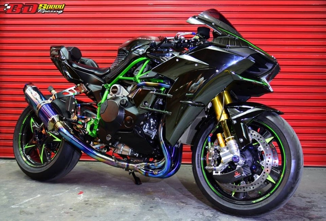 Kawasaki ninja h2 vẻ đẹp khởi tạo từ siêu phẩm superbike