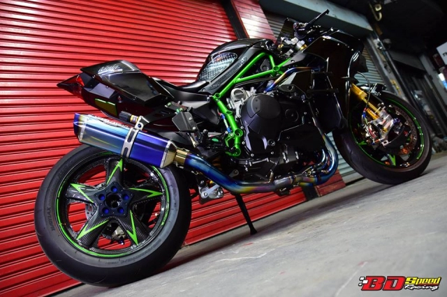 Kawasaki ninja h2 vẻ đẹp khởi tạo từ siêu phẩm superbike