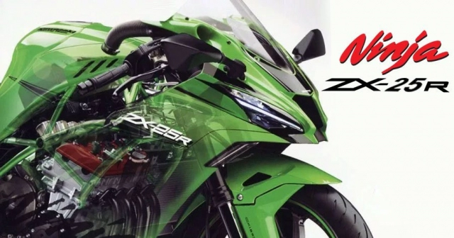 Kawasaki ninja zx-25r động cơ 4 xy-lanh 250cc được tiết lộ giá bán tại thái lan