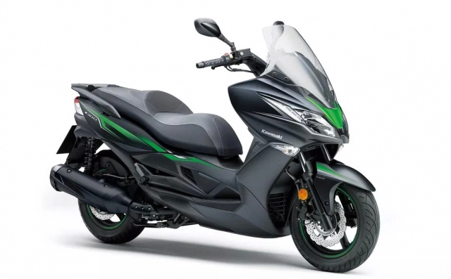 Kawasaki ra mắt mẫu maxi scooter j300 2019 tại thị trường đài loan