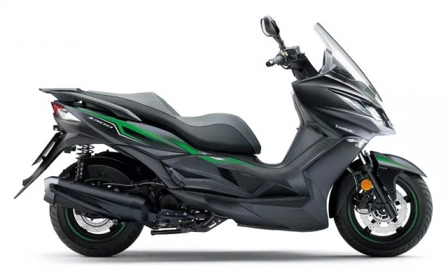 Kawasaki ra mắt mẫu maxi scooter j300 2019 tại thị trường đài loan