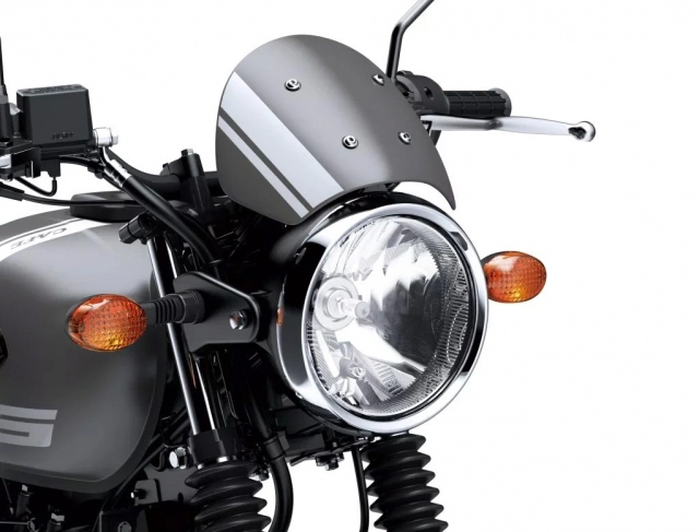 Kawasaki w175 cafe 2019 chính thức ra mắt với thiết kế đậm chất retro