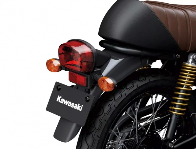 Kawasaki w175 cafe 2019 chính thức ra mắt với thiết kế đậm chất retro