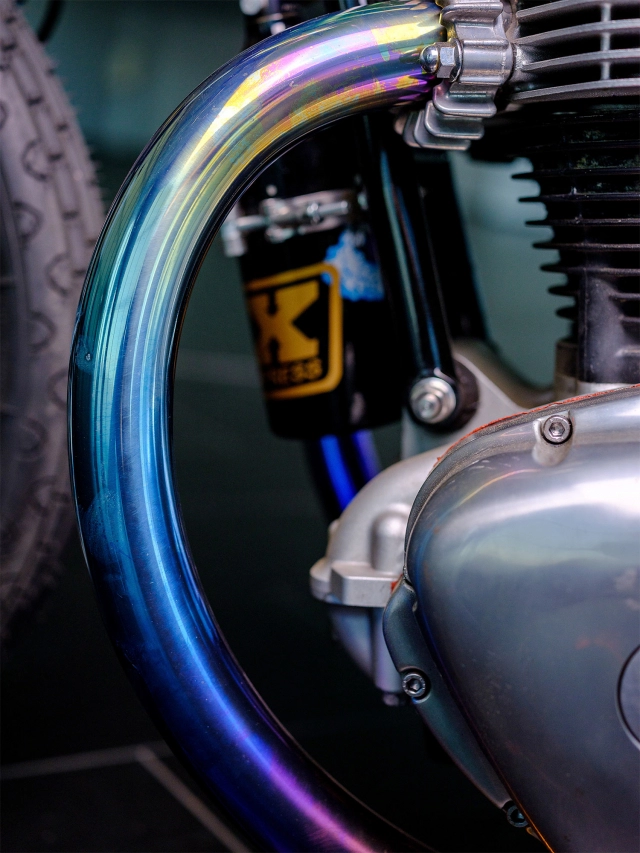 Kawasaki w650 độ lôi cuốn với phong cách dragger style đến từ schlachtwerk