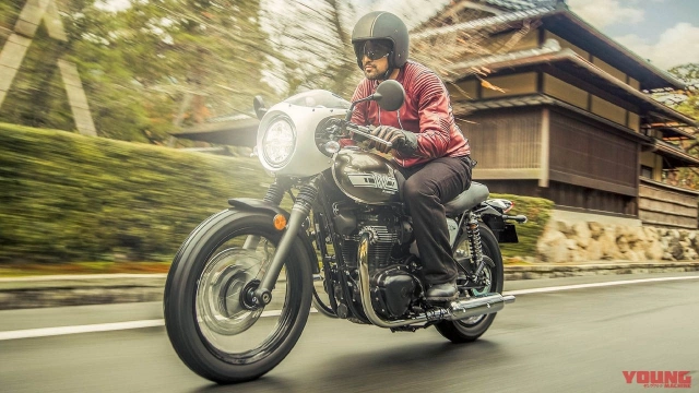 Kawasaki w800 cafe racer 2019 được cập nhật dựa trên w800