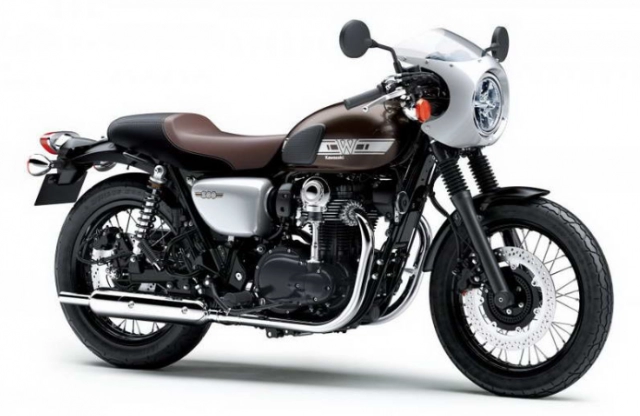 Kawasaki w800 phiên bản hoàn toàn mới dự kiến ra mắt vào cuối năm nay