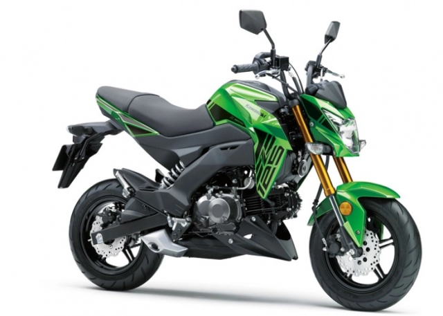 Kawasaki z125 pro 2019 ra mắt với phiên bản tem mới đầy cá tính