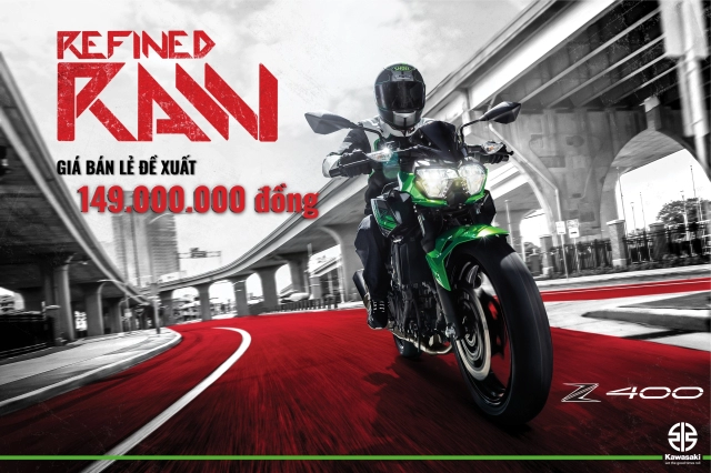 Kawasaki z400 abs chính thức trình làng thị trường việt nam