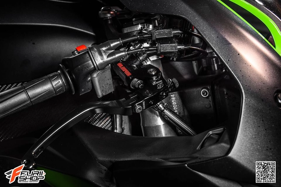 Kawasaki zx-10r vẻ đẹp khởi tạo bên tone màu đặc biệt