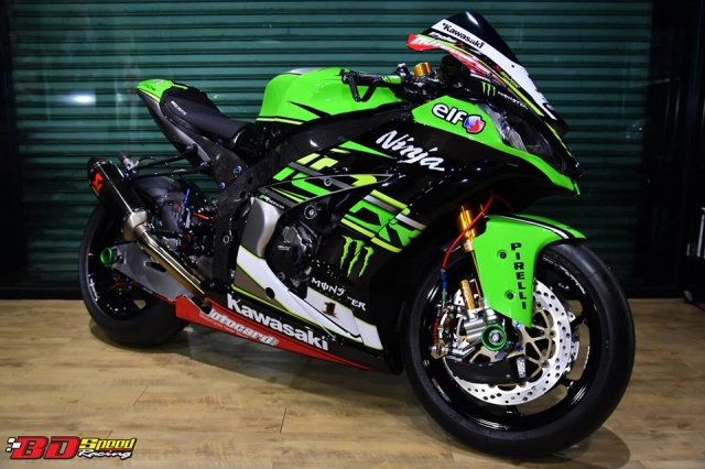 Kawasaki zx-10rr độ - rùng mình trước vẻ đẹp của chiến thần đường đua full option