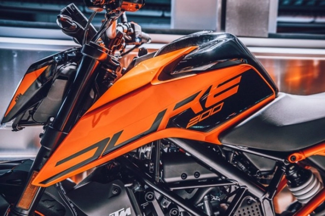 Ktm duke 200 phiên bản mới 2021 vừa ra mắt