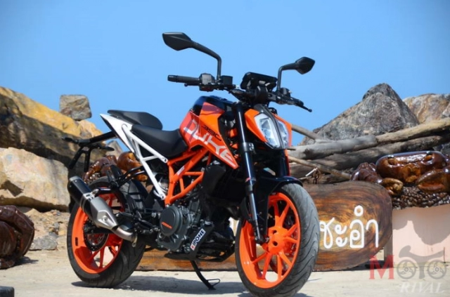 Ktm duke 390 2021 hoàn toàn mới chính thức lộ diện khi chạy thử trên đường phố