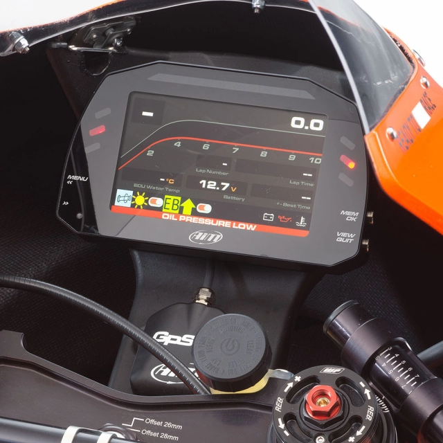 Ktm rc 8c dựa trên công nghệ cuộc đua moto2 đã lộ diện