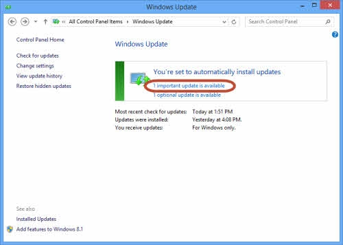 Làm sao để nâng cấp lên windows 81 update 1