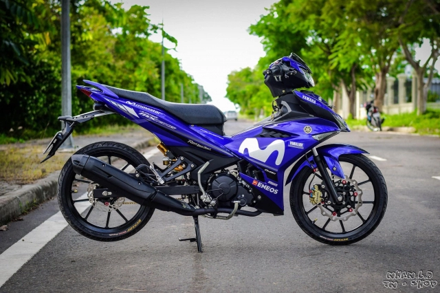 Lặng nhìn exciter 150 2019 độ phiên bản movistar đẹp ngất ngây từ biker việt