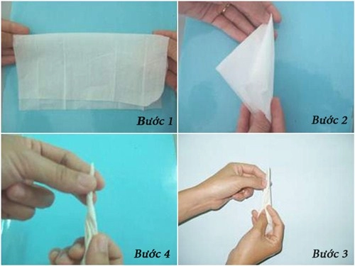 Lấy sạch gỉ mũi cho trẻ sơ sinh không đau nhanh gọn chỉ bằng một chiếc khăn giấy